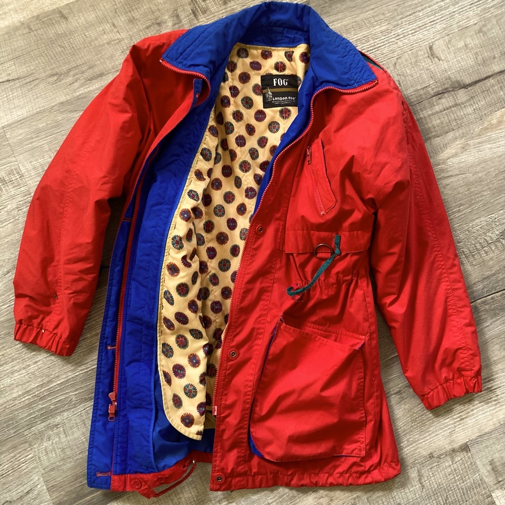 LONDON FOG Vintage 80’s Zip Out Jacket